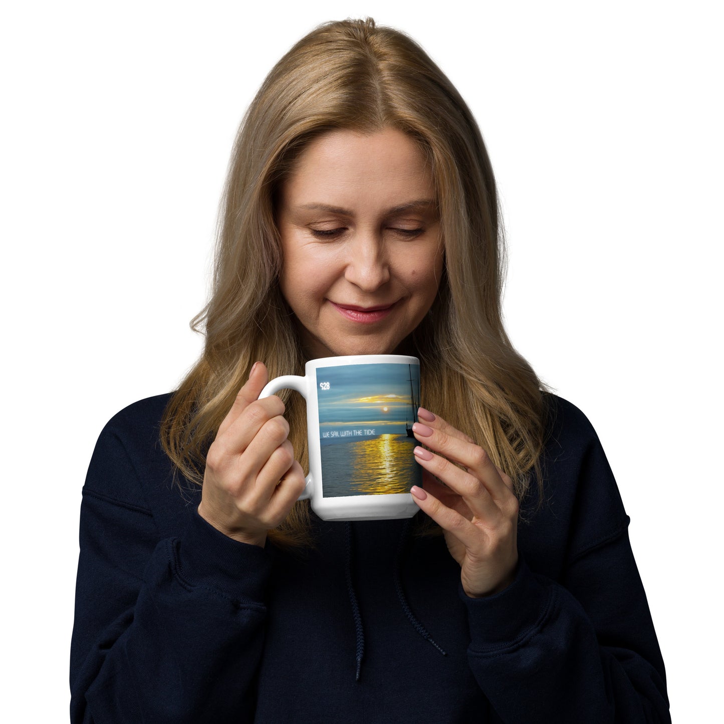 We Sail with the Tide Mug